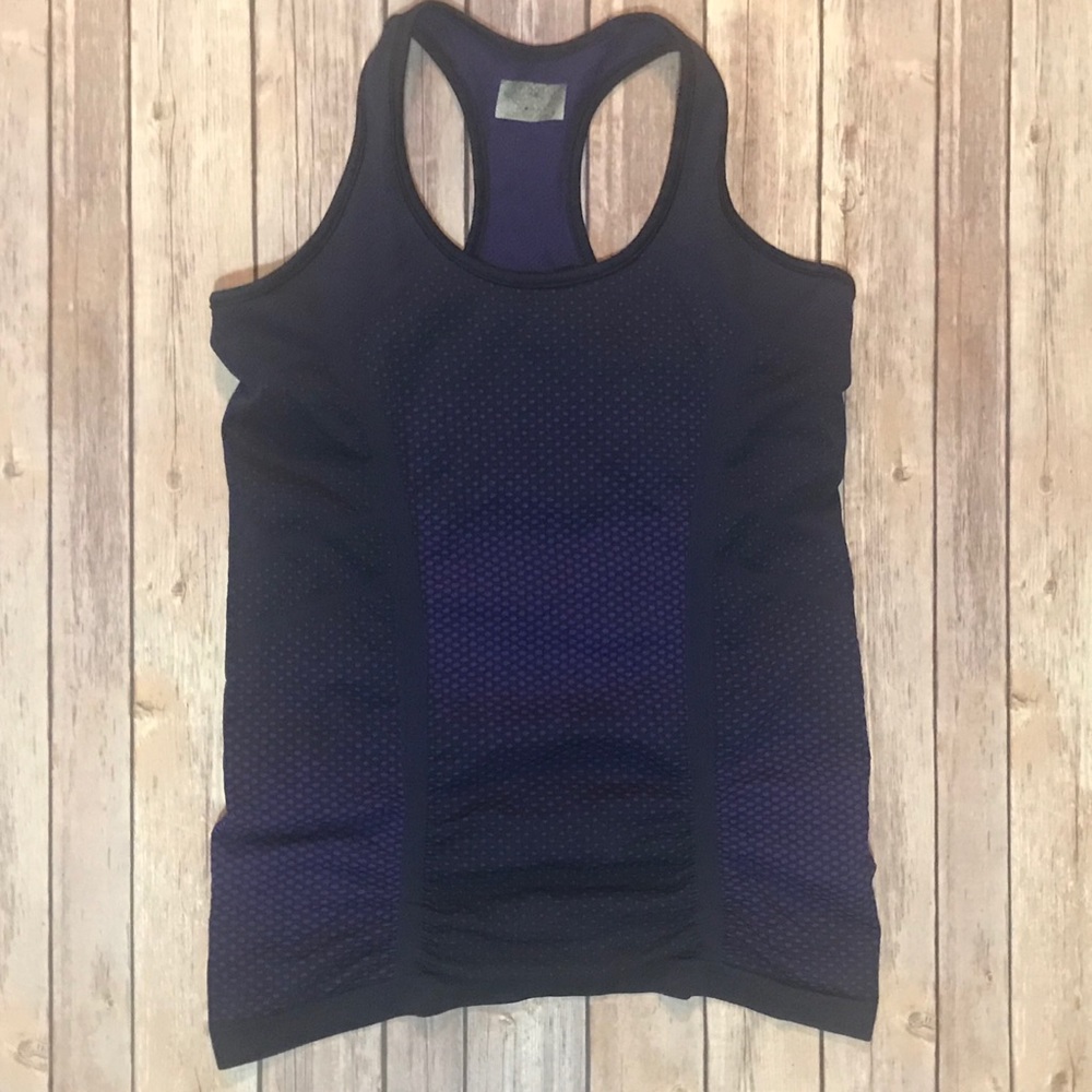 Athleta breathe racerback tank top navy